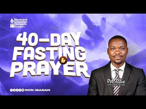 PASTOR PIUS INEGBENOSE || 40 DAYS FASTING AND PRAYER || DAY 19 || RCN IBADAN || 30-01-2026