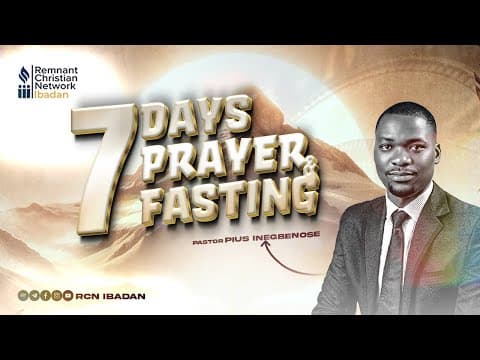PASTOR PRINCE-PAUL AMUNACHUGO || FASTING AND PRAYER DAY 5  ||  RCN IBADAN || 11-04-2025